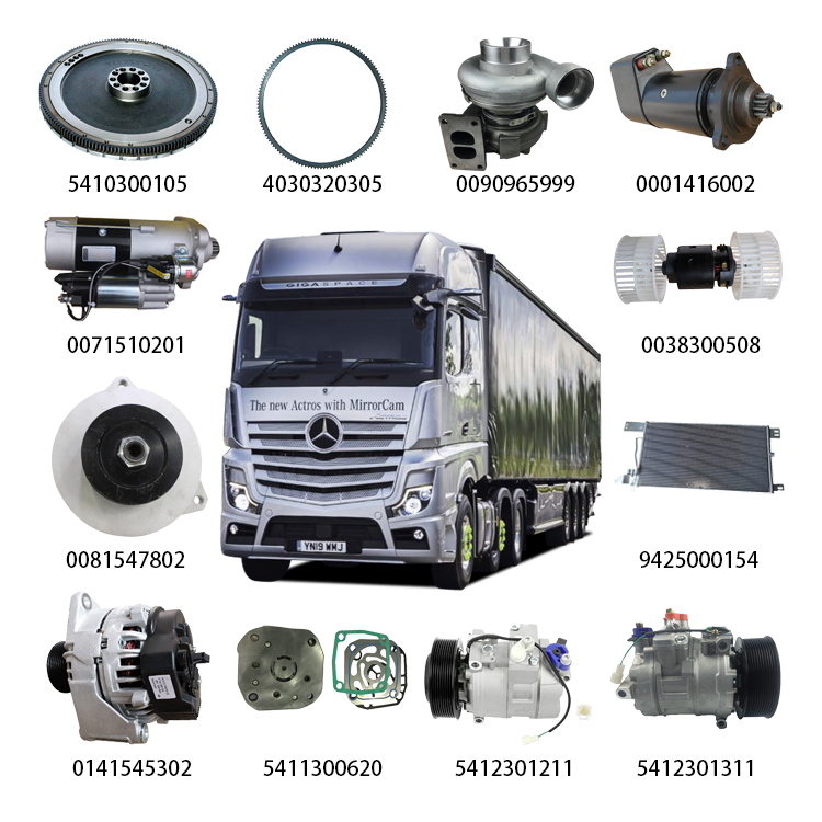 sapre parts for actros